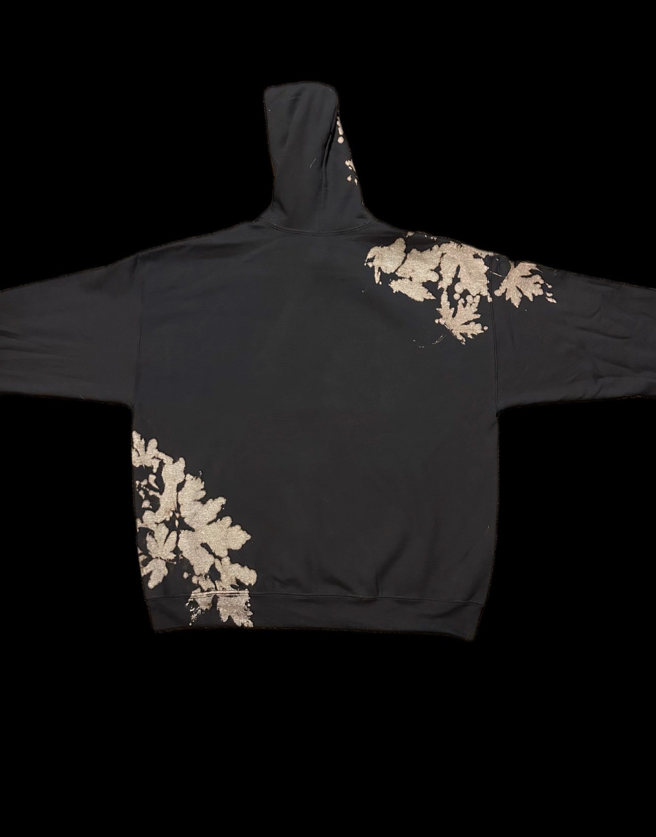 Leaf Stamped Hoodies