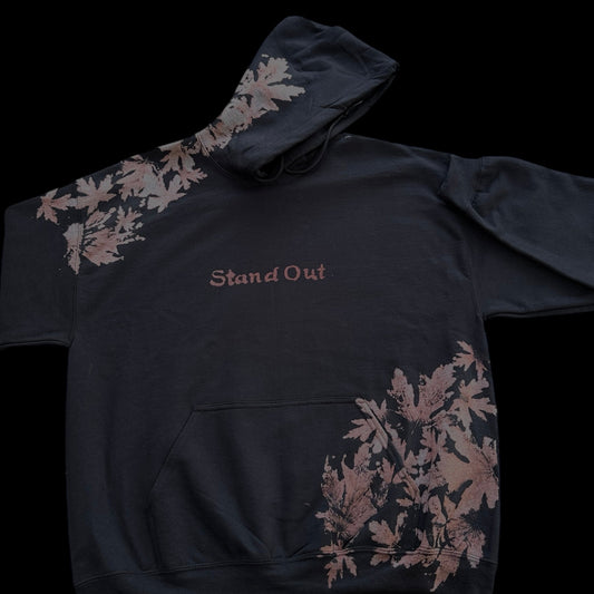 Leaf Stamped Hoodies