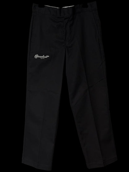 Noir Script Trousers